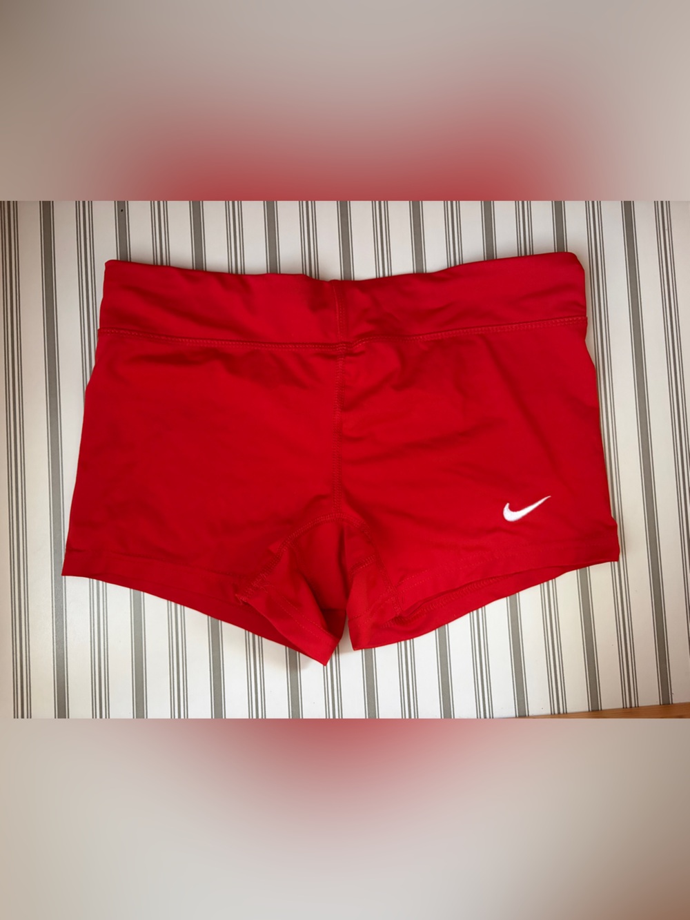 Nike Red Women's Athletic Shorts